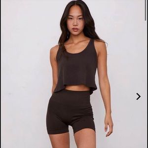 Set Active Easy Tank in Espresso